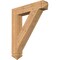 Ekena Millwork Traditional Arts & Crafts Smooth Bracket, Western Red Cedar, 5 1/2"W x 32"D x 38"H BKT06X32X38TRA03SWR - alternate 1